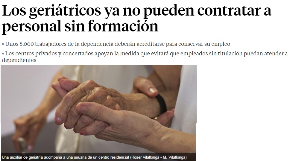 NOTICIA LA VANGUARDIA 3-2-16