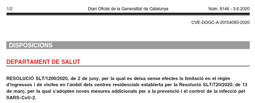 INGRESSOS EN RESIDENCIES PER TOT TIPUS DE PLACES