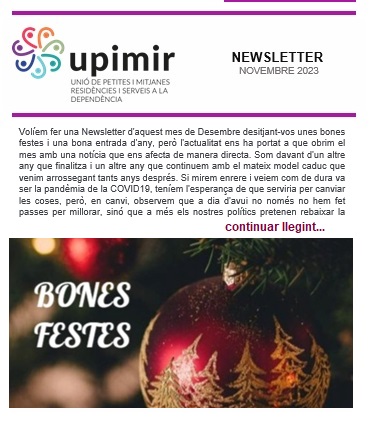NEWSLETTER NOVEMBRE