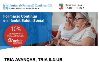 FORMACIÓ CONTINUA EN L’ÀMBIT SALUT I SOCIAL