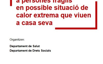 SEMINARIS WEB SOBRE CALOR EXTREMA