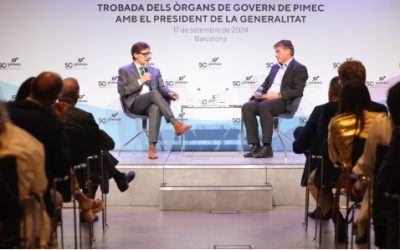 TROBADA DELS ÒRGANS DE GOVERN I DE GESTIÓ DE PIMEC AMB EL PRESIDENT DE LA GENERALITAT