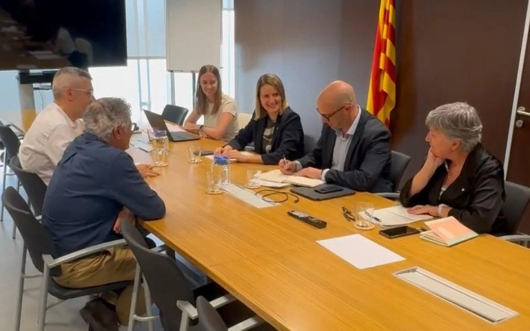 REUNIÓ AMB LA CONSELLERA DRETS SOCIALS I INCLUSIÓ