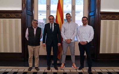 AUDIÈNCIA AMB EL MH PRESIDENT DEL PARLAMENT