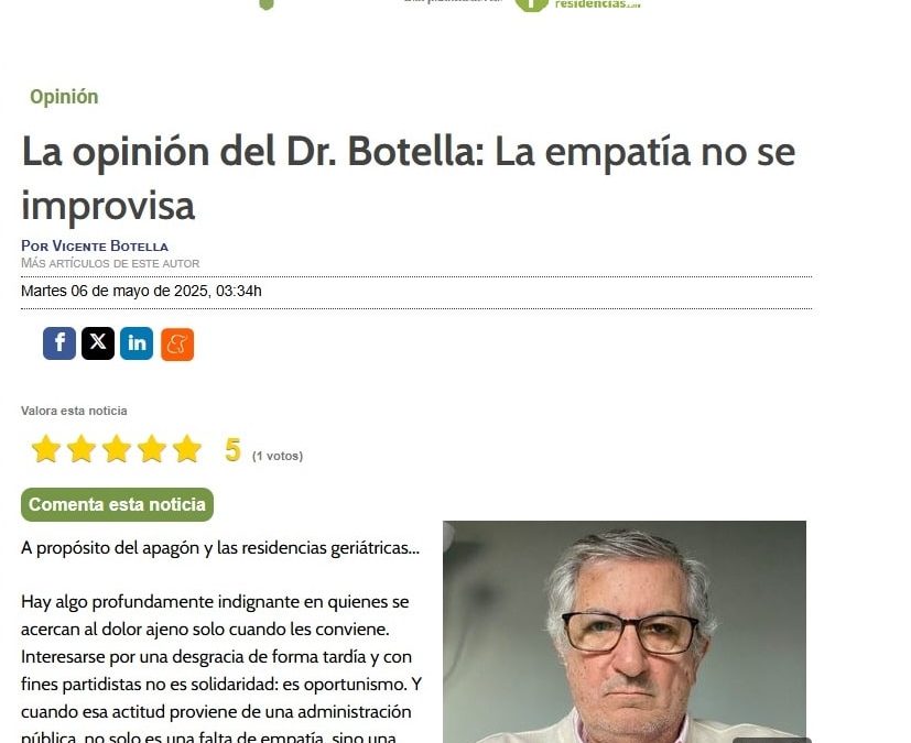 ARTICULO DP DEPENDENCIA 6-05-2025