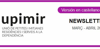 NEWSLETTER MARÇ-ABRIL