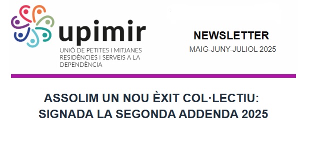 NEWSLETTER MAIG-JUNY-JULIOL